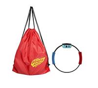 Hosoncovy, borsa per il trasporto pieghevole, morbida, antipolvere, borsa da viaggio con anello per Nintendo Switch Ring Fit Adventure Game Accessori (rosso)