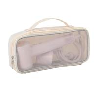 Hosoncovy Custodia da viaggio per asciugacapelli e ugelli Dyson Supersonic (solo borsa vuota), bianco, Custodia per il trasporto