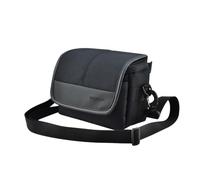 Hosoncovy Custodia da viaggio per fotocamera digitale, borsa a tracolla singola, custodia per fotocamera, custodia per fotocamera Canon Nikon Sony SLR DSLR e accessori, Nero , Borsa a tracolla
