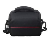 Hosoncovy Custodia da viaggio per fotocamera digitale, borsa a tracolla singola per fotocamere Canon, Nikon, Sony, SLR, DSLR, piccole micro fotocamere e teleobiettivo, Nero , Borsa a tracolla