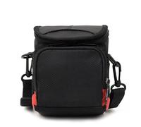 Hosoncovy Custodia da viaggio per fotocamera digitale con tracolla singola, custodia per fotocamera Canon per Sony SLR DSLR Piccole micro fotocamere e teleobiettivo