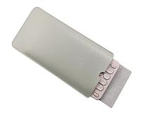 Hosoncovy Custodia protettiva antipolvere per tastiera portatile in pelle PU per tastiera Bluetooth Logitech K380 multi-dispositivo (grigio)