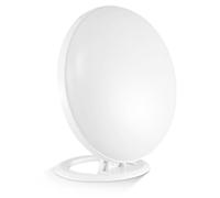 HOSPAOP Lampada di terapia 10000 Lux LED senza UV, lampada di giorno con dimmer continuo e 3 temperature di colore, lampada luce diurna a spettro pieno per casa, ufficio, ufficio