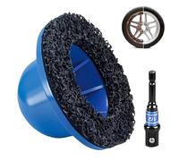 HOSPAOP Smerigliatrice mozzo ruota 90/150 mm con azionamento da 1/2" - Smerigliatrice a testa sferica & mozzo pulitore per auto, SUV e furgoni, smerigliatrice per mozzi di rimozione della ruggine
