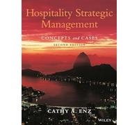 Hospitality Strategic Management: Concepts and Cases