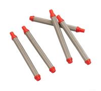 Hosrivae 5pcs 200 Mesh In Acciaio Inox Airless Spray per Compatibile Airless Prevenzione Tip con per Wagner Clog Filter Mesh Spruzzatore Inserti a Maglia Fine