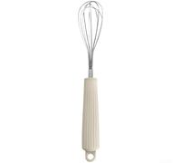 Hosrivae Apriscatole in acciaio per uova, rotella per pizza e schiacciapatate, con manici in silicone resistente al calore, uso in cucina a lungo termine (B)