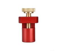 Hosrivae Calibri quadrati per scale, in lega di alluminio, strumenti per layout con vite a testa zigrinata grande, morsetto per fissaggio resistente per falegnami, costruttori, confezione da 1 (rosso