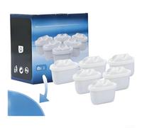 Hosrivae Cartuccia filtro dell'acqua per brocca compatibile con brocche di varie dimensioni per ridurre i contaminanti e migliorare il sapore (1 pz)