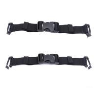 Hosrivae Cinghia pettorale a sgancio rapido per SCUBA per BCD Backmount & Sidemount Giacche Diving, Cinghia pettorale regolabile con 23 x 2,5 cm PP Webbing, Nylon Clip e