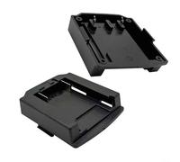 Hosrivae Connettore adattatore batteria di ricambio per strumenti A7, 70 x 82 mm, supporto in ABS nero con distanza tra i pin di 30 mm, compatibile con batteria al litio fai da te RC Robotica (senza