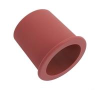 Hosrivae Cono per ombrellone in silicone per foro da tavolo, stabilizzatore resistente alle intemperie per ombrelloni da giardino, patio, spiaggia, 68 x 58 x 50 mm (marrone)