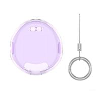 Hosrivae Custodia protettiva per Tamagotchi per Uni, guscio in PC con copertura all-inclusive, compagne di viaggio compatte per la sicurezza e lo stile del dispositivo, (viola)