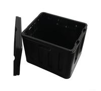 Hosrivae Facile da resistente, pieghevole, utilizzabile come borsa da viaggio per camper, per la privacy, la privacy, la tenda da campeggio, per esterni, colore nero/grigio (confezione da 1)