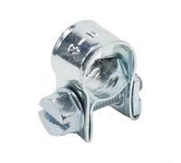 Hosrivae Fascetta stringitubo Jubilee per mini linea carburante, in acciaio al carbonio zincato resistente, larghezza 9 mm, adatta per tubi benzina e refrigerante nel settore automobilistico (16 mm-18