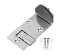 Hosrivae Fermaporta antivento in acciaio inox, doppio uso, resistente con fissaggio a vite sicuro, uso direzionale a sinistra o a destra (L-5 cm)