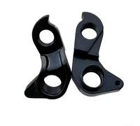 Hosrivae Forcellino deragliatore posteriore in alluminio per MERIDA Reacto & Endurance Road Bikes - Leggero 20 g per gancio posteriore bici, nero anodizzato, per lega lavorata a CNC