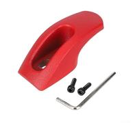 Hosrivae Gancio di carico anteriore in lega di alluminio per scooter da 22,9 cm, compatibile con modelli ES1, ES3 ed ES4, per bagagli pesanti e trasporti alimentari (rosso)