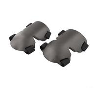 Hosrivae Ginocchiere leggere da giardinaggio con cinghie elastiche regolabili in neoprene, ginocchia imbottite in schiuma EVA, adatte per adulti, anziani e adolescenti, uso interno/esterno (nero) (2