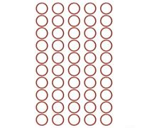 Hosrivae Guarnizione in silicone per macchine da caffè espresso, guarnizione resistente al calore compatibile con Breville/Jura/DeLonghi/Nespresso/Prevenzione perdite