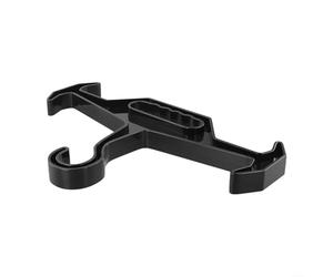 Hosrivae Heavy Duty Vest Hanger, alta plastica con I-Beam design, sicuro multi-gancio di archiviazione per immersioni subacquee, attrezzi e zaini (nero)