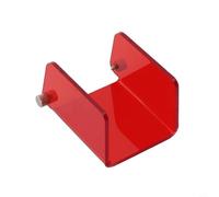 Hosrivae Incisore protettivo acrilico, guscio di sicurezza da 33 mm/40 mm/48 mm con lunghezza d'onda 190-540 nm, occhi per macchina da taglio ad alta trasmissione, opzioni rosso/verde (viti incluse