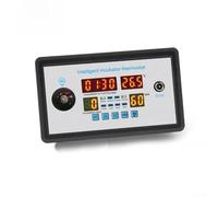 Hosrivae Incubatrice automatica per termostato per uova, regolatore digitale di umidità della temperatura con display multi-parametro uova di gallina, anatra e oca (220 V)