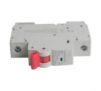 Hosrivae Interruttore di CC 1P 40A per sistemi solari fotovoltaici, interruttore di disconnessione MCB con protezione da sovraccarico e cortocircuito, alloggiamento in plastica 95x80x20mm