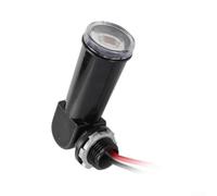 Hosrivae Interruttore di controllo dell'illuminazione stradale, sensore fotocellula impermeabile IP65 con ritardo intelligente, accensione e spegnimento automatico per apparecchi di illuminazione a