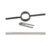 Hosrivae Kit di attrezzi per compressore forcella in alluminio per moto (2002-2015), compatibile con, per Ducati, include funzioni di iniezione e sgonfiaggio dell'olio (C)