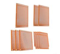 Hosrivae Kit per circuiti stampati, 13 pezzi, in resina e alluminio, per la progettazione di circuiti, test e saldatura fai da te