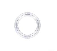 Hosrivae Lazy-Susan - Base girevole in lega di alluminio con cuscinetto rotante e offset in altezza, per cucina, tavolo da pranzo, decorazione torte, portaspezie, 12,7 cm