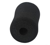 Hosrivae Pacco da 4 cuscinetti in schiuma ad alta densità per panca pesi, tavoli di inversione e macchine per arricciare le gambe, 130 x 70 x 22 mm, colore: nero
