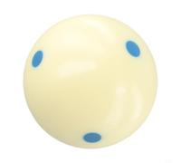 Hosrivae Palla da biliardo in resina per allenamento biliardo e biliardo, 57,2 mm, 165 g, palla da allenamento ad alta rotondità a pois blu, compatibile con Stan (blu)