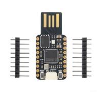 Hosrivae Per scheda di sviluppo Mini RP2350 con processore dual-core, porta USB-A, pin GPIO e supporto Spi I2C UART per progetti embedded per build compatte (RP2350 [4MB])