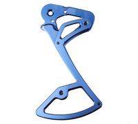 Hosrivae Piastra interna per deragliatore posteriore Garbaruk - per gabbia in lega di alluminio 7075-T651 lavorata a CNC, compatibile con NX/per GX/X01/per Eagle, R (nero)