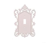 Hosrivae Placca frontale per presa gotica, pannello da parete standard per presa americana, elegante copertura per interruttori vittoriano, 11,4 x 17,5 cm, decorazione retrò per casa e ufficio interni
