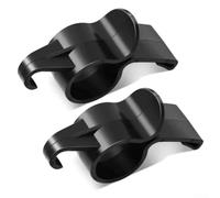 Hosrivae Portaombrelli per bagagliaio auto, confezione da 2, in polipropilene, gancio per ombrelli, canne da pesca, borse della spesa, strumento di installazione, si adatta alla maggior parte