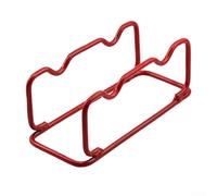 Hosrivae Portapacchi compatto in acciaio adatto per tipi di allenamento risparmiando spazio prezioso sul pavimento (grande rosso)