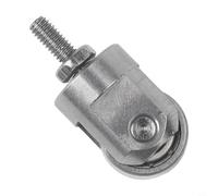 Hosrivae Punta della sonda a rullo indicatore M2.5, calibro per punti di contatto con ruote in acciaio, diametro del rullo 10 mm, lunghezza 22,5 mm, argento