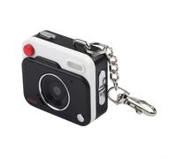 Hosrivae Retro Digital 8MP HD 1080P Video tascabile piccolo studente viaggio completamente automatico punto e scatto con stabilizzazione elettronica marrone (nero)