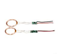 Hosrivae Ricarica wireless 5V 1A/2A Tx/Board Smartphone fai da te, trasmettitore di carica compatto Kit ricevitore (1)