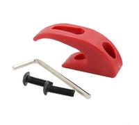 Hosrivae Robusto gancio anteriore in ABS per scooter Xiaomi, staffa per appendere bagagli resistente all'usura con cuscinetto ad alto carico, accessorio per installare pezzi di ricambio per skateboard