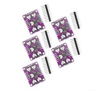 Hosrivae Scheda decodificatore audio PCM1808, per modulo adc, filtro di sovrampionamento a 24 bit 64X scheda audio ad alta fedeltà, 34 x 27,2 mm, opzionale 1/2/5/10 pezzi per giocatore fai da te (5