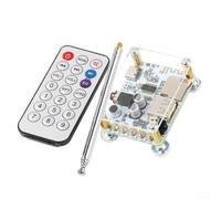 Hosrivae Scheda ricevitore audio 5.0 con radio FM, lettore di schede TF USB, modulo decoder HIFI, adattatore AUX wireless per altoparlante kit fai da te