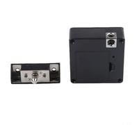 Hosrivae Serratura per armadio RFID per armadi e cassetti in legno, serratura elettronica di sicurezza per bambini con batteria scarica, kit di installazione fai da te, 11 (nero)