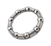 Hosrivae Set di cuscinetti a sfera per forcella della bicicletta, struttura in acciaio, dimensioni OD 5-45 mm, compatibile con mountain bike, bici da bambini e da stretching (#6)