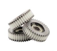 Hosrivae Set di ingranaggi planetari in nylon 36T + acciaio inossidabile con cuscinetti 608Z per motore a mozzo - Confezione da 3 ingranaggi elettrici per ruote di bici (ingranaggi in acciaio)