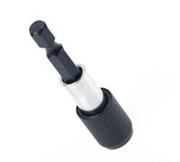 Hosrivae Supporto per punte a sgancio rapido con codolo esagonale da 60 mm per trapano, adatto per la conversione della testa del cacciavite e gli strumenti a testa in bat