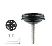 Hosrivae Supporto per supporto per computer da bici in alluminio per computer da ciclismo - Staffa leggera per cuffie da 22,7 g con angolo regolabile, M (A)